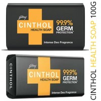 Cinthol Health + Bath Soap - 99.9% Germ Protection 100g