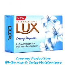 Lux Creamy Perfection White Rose Swiss Moisturisers 125g