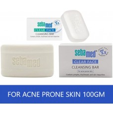 Sebamed Cleansing Bar for Acne Prone Skin Medicated Soap