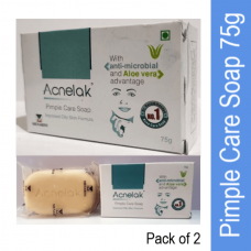 Acnelak Pimple Care Soap 75g Pack of 2