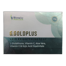 G Gold Plus Soap 75gm whitening Anti Aging Anti Bacterial