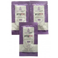Mamaxpert - Pack of 3, Pregtest Card, Rapid Pregnancy Detection Kit Mamaxpert - Pack of 3, Pregtest Card, Rapid Pregnancy Detection Kit