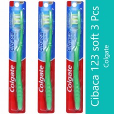 Colgate Cibaca 123 Toothbrush soft - 3 Pcs
