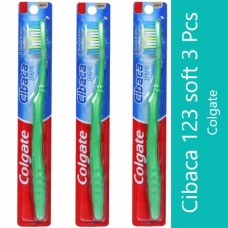 Colgate Cibaca 123 Toothbrush soft - 3 Pcs Colgate Cibaca 123 Toothbrush soft - 3 Pcs