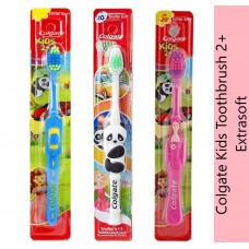 Colgate Kids Toothbrush 2+ Extra soft 3Pcs