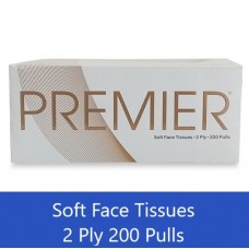 Premier Soft Face Tissue, 200 Pulls, Pack of 1