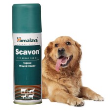 Scavon Vet Spray All Animals Dogs, Cats, Horse - 100 ML Himalaya Animal Health Scavon Vet Spray All Animals Dogs, Cats, Horse - 100 ML Himalaya Animal Health