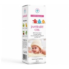 Janbaby Oil 100ml | Natural Baby Massage Oil with Olive Oil & Vitamin E Janbaby Oil 100ml | Natural Baby Massage Oil with Olive Oil & Vitamin E