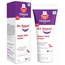 Tedibar B4 Nappi Diaper Rash Cream 75g - Prevents Nappy Rash Tedibar B4 Nappi Diaper Rash Cream 75g - Prevents Nappy Rash