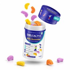 Shelcal Pro Kids Gummies Calcium & Vitamin D3 30's