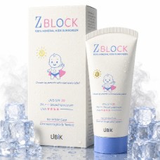 Z Block 100% Mineral Kids Sunscreen SPF 30 PA+++ Broad Spectrum 50g Z Block 100% Mineral Kids Sunscreen SPF 30 PA+++ Broad Spectrum 50g