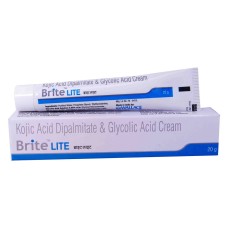 Brite Lite Cream with Kojic Acid & Glycolic Acid 20 gm Brite Lite Cream with Kojic Acid & Glycolic Acid 20 gm