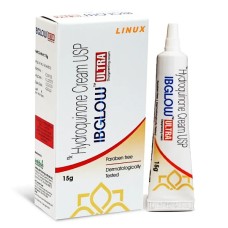 IBGlow Ultra Hydroquinone Cream for Depigmentation 15 gm IBGlow Ultra Hydroquinone Cream for Depigmentation 15 gm