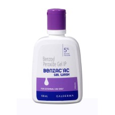 Benzac AC 5% Gel Wash 100ml Benzac AC 5% Gel Wash 100ml