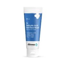 The Derma Co 1% Salicylic Acid Gel Face Wash with Salicylic Acid & Witch Hazel for Active Acne - 100 The Derma Co 1% Salicylic Acid Gel Face Wash with Salicylic Acid & Witch Hazel for Active Acne - 100