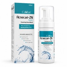 Acnecav-ZN Foam Foaming Face Wash 100ml – Anti-Acne & Sebum Control Face Cleanser