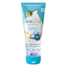 Ahaglow Advanced Face Wash Gel 50g – Skin Rejuvenating Face Cleanser