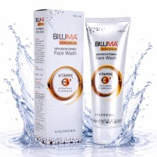 Biluma Advance Skin Brightening Face Wash 100ml – Vitamin E Brightening Cleanser with Enriched Beads