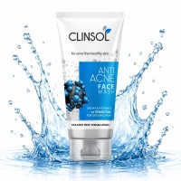 Clinsol Anti Acne Face Wash 70g | Charcoal Face Wash for Acne Skin