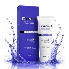 DWash Moisturising Facial Wash 70ml | Face Wash for Dry Skin