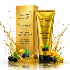 Glufair Creamy Glow Face Wash 100g Pack of 2