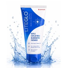 Liteglo Face Wash 100ml | Mandelic Acid & Glycolic Acid Cleanser Pack of 2