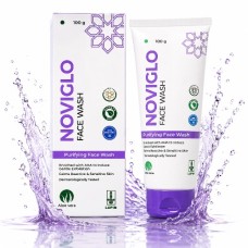 Noviglo Purifying Face Wash 100g | AHA Face Wash with Aloe Vera