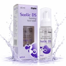 Saslic DS Salicylic Acid Foaming Face Wash pH 5.5 – 60 ml