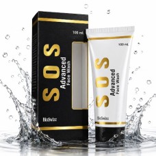 SOS Advanced Face Wash 100ml | Deep Cleansing Face Wash for Oily & Acne-Prone Skin