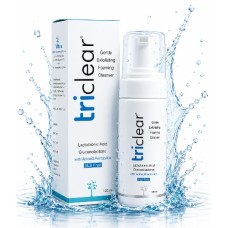 Triclear Gentle Exfoliating Foaming Cleanser with Lactobionic Acid, Gluconolactone & Pentavitin – 100 ml