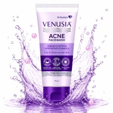 Venusia Acne Face Wash Sebum Control & Hydrating Formula for Oily & Acne-Prone Skin 75 g Venusia Acne Face Wash Sebum Control & Hydrating Formula for Oily & Acne-Prone Skin 75 g