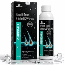 Chekfall 5% Minoxidil Topical Solution USP Hair Growth 60ml