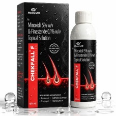 Chekfall F 5% Minoxidil & Finasteride Topical Solution 60ml Chekfall F 5% Minoxidil & Finasteride Topical Solution 60ml