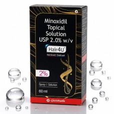 Hair4U 2% Minoxidil Topical Solution USP 2% w/v Spray 60ml Hair4U 2% Minoxidil Topical Solution USP 2% w/v Spray 60ml
