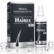 Hairex Minoxidil Topical Solution USP 10% for Hair Regrowth 60ml Hairex Minoxidil Topical Solution USP 10% for Hair Regrowth 60ml