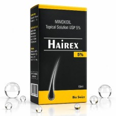 Hairex Minoxidil Topical Solution USP 5% for Hair Regrowth 60ml Hairex Minoxidil Topical Solution USP 5% for Hair Regrowth 60ml
