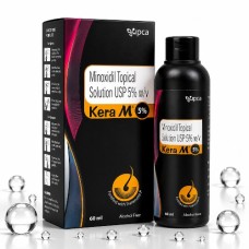 Kera M 5% Minoxidil Topical Solution USP 60ml Kera M 5% Minoxidil Topical Solution USP 60ml
