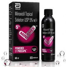 Mini Chek 5% Minoxidil Topical Solution USP 5% with Procapil 60ml Mini Chek 5% Minoxidil Topical Solution USP 5% with Procapil 60ml