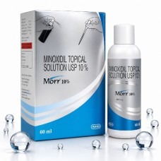 Morr 10% Minoxidil Topical Solution USP 10% Hair Regrowth 60ml