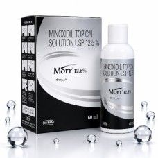 Morr 12.5% Minoxidil Topical Solution USP Hair Regrowth 60ml Morr 12.5% Minoxidil Topical Solution USP Hair Regrowth 60ml