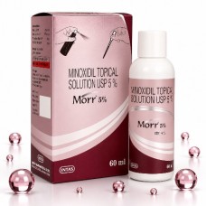 Morr 5% Minoxidil Topical Solution USP Hair Regrowth 60ml Morr 5% Minoxidil Topical Solution USP Hair Regrowth 60ml