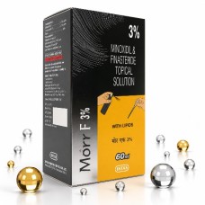 Morr F 3% Minoxidil & Finasteride Topical Solution with Lipids 60ml Morr F 3% Minoxidil & Finasteride Topical Solution with Lipids 60ml