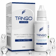 Tango Anti Frizz Nutrient Hair Serum with Vitamins E, C & B 30ml Tango Anti Frizz Nutrient Hair Serum with Vitamins E, C & B 30ml