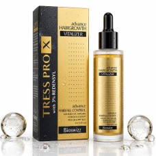 Tress Pro X Advance Hair Growth Vitalizer Serum with 3% Redensyl | Hair Fall Control | Bioswizz | 50ml Tress Pro X Advance Hair Growth Vitalizer Serum with 3% Redensyl | Hair Fall Control | Bioswizz | 50ml