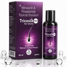 Tricosilk Pro Hair Solution 60ml Minoxidil & Finasteride Formula Tricosilk Pro Hair Solution 60ml Minoxidil & Finasteride Formula
