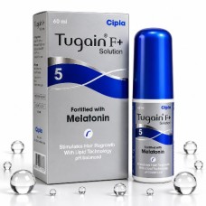 Tugain F+ 5 Solution 60ml with Melatonin Hair Regrowth Tugain F+ 5 Solution 60ml with Melatonin Hair Regrowth