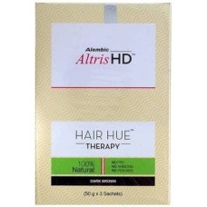 Altris HD Hair Hue Therapy Dark Brown 150gm (3 sachets x 50gm) Altris HD Hair Hue Therapy Dark Brown 150gm (3 sachets x 50gm)