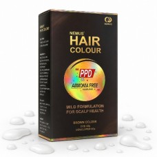 Nemus Hair Colour Brown No PPD & Ammonia Free Hair Dye 120g