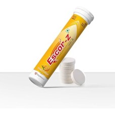 Escor Z Effervescent Sugar Free Orange Tablet Escor Z Effervescent Sugar Free Orange Tablet