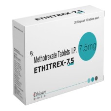 Ethitrex 7.5 Tablet 10s Ethitrex 7.5 Tablet 10s